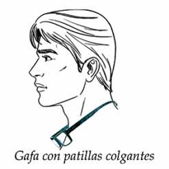 Alternative view of GAFAS DE PRESBICIA VARILLAS COLGANTE L82B