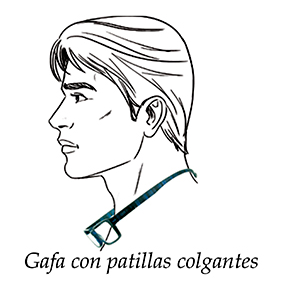 GAFAS DE PRESBICIA VARILLAS COLGANTE L81B - Imagen 2